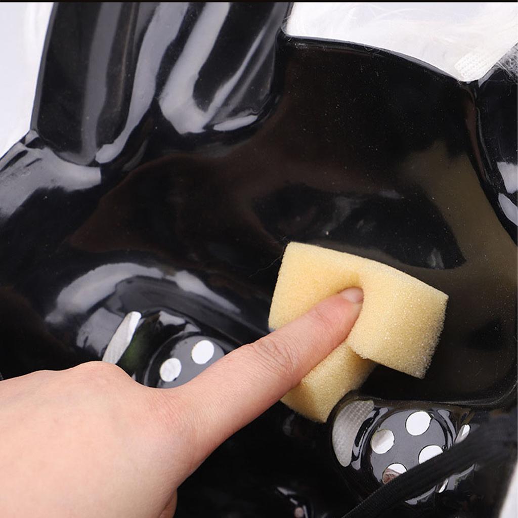 Halloween Spooky Plush Mask Lifelike Appearance Appropriate Size Halloween Props for Horror Themed P