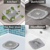 Abfluss Haarfänger Filter Spüle Anti-Blockier Sieb Badewanne Dusche Boden Silikon Stöpsel Abdeckung Küche Bad Zubehör