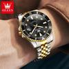 OLEVS Herrenuhr Luxus Original Quarzuhr Trendy Fashion Marke Automatische Datum Wasserdichte Herrenuhr