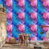 Wallpaper Ink blue, violet, azure and purple 50x1000
