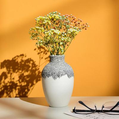 Jarrones de cerámica, muebles para el hogar, artesanías, florero de porcelana, accesorios para el hogar, minimalista moderno