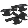 For Mazda BT-50 Isuzu D-MAX -2025 ABS Matt Black Car Door Handle Door Bowl Cover Trim Car Accessories(LHD RHD)