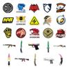1050 шт. Наклейки для гри Cs Go Мультяшні Круті Графіті Наклейка Дитяча Іграшка DIY Стакан для Води Багаж Пенал Скейтборд