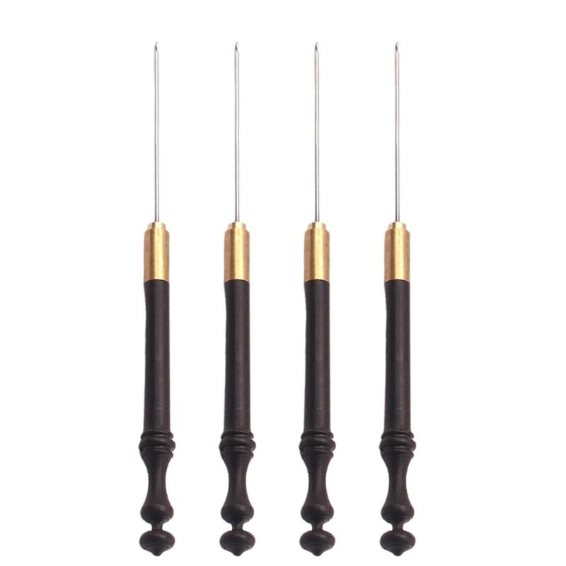 Crochet Hooks Ergonomic Crochet Hook Needle Wooden Handle for Crochet Yarn Thread/Beads Crochet Needle Knitting Tool