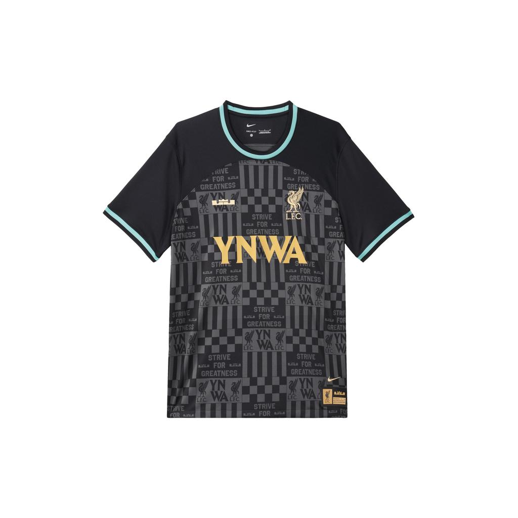 Nike Letter Pattern Round Neck Fitted Straight Cut Pullover Short Sleeve Regular T-Shirt Men Tops Black FZ3199-011