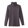 Gunze MH5645 Hot Magic Inner High Made in Cold Weather New M LL Women's Shirt, Long, Neck, Japan, Protection, Lavender,