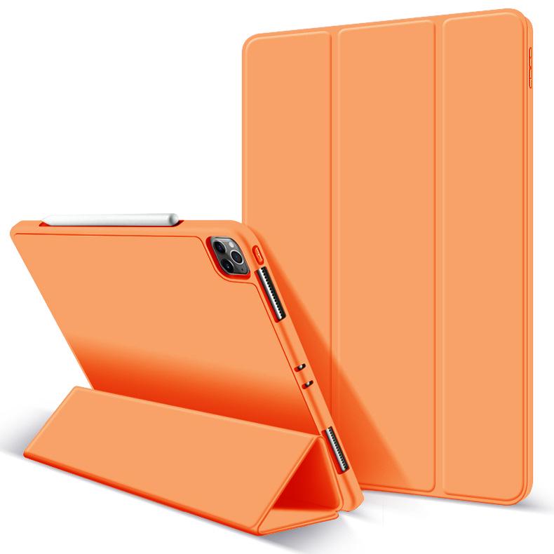 2026 iPad 11-inch Tri-fold Magnetic Leather Case: Protective Cover for Air/Pro