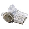 4pcs Waterproof Wire Quick Connector IP68 Waterproof 1 in 2 Out Transparent Break Free CDF R3 Wire Connector 400V 32A