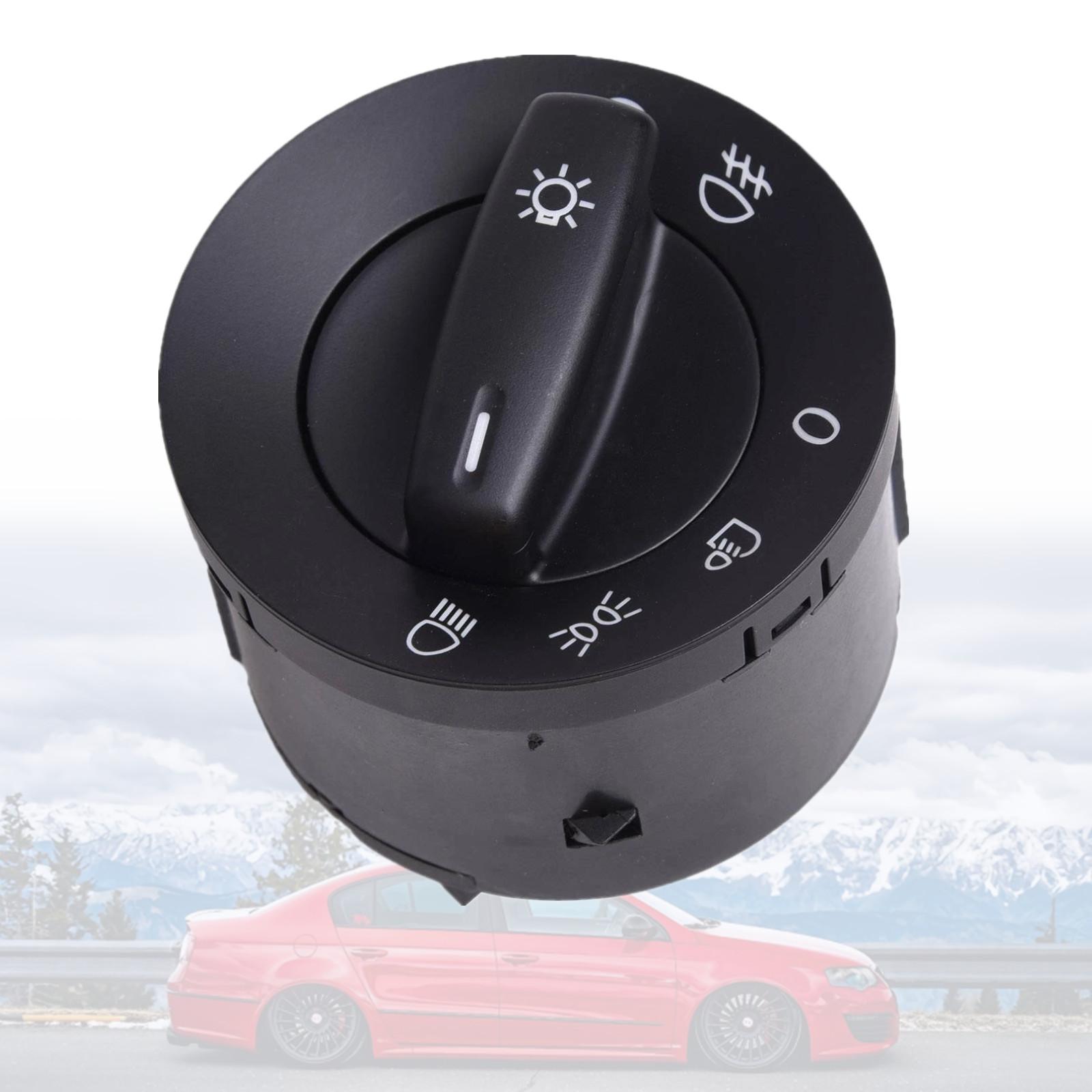Car Headlight Switch VW Lamp Knob Control Switch For Volkswagen CC Golf 5 6 Caddy JETTA GTI Passat B6 Touran 1K0941431N Switch