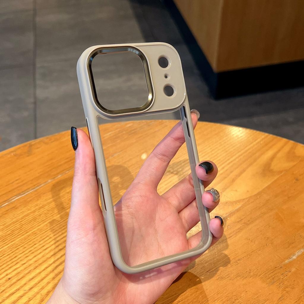The Golden Shield Eagle Eye Is Suitable for The Metal Lens Phone Case of IPhone17 ProMax and The Transparent Anti Drop Protective Case of IPhone 16