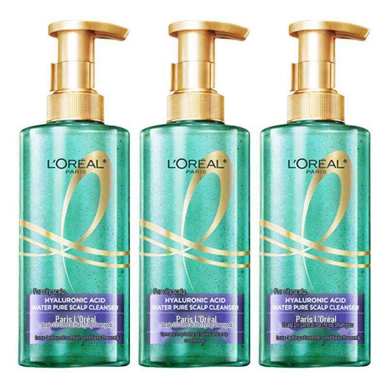 L'Oréal Oil Control Purifying Shampoo (440g x 5 Pack)