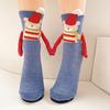 Magnetic Holding Hands Socks Novelty Funny Christmas Holding Hands Socks Xmas Stocking Stuffer Gag