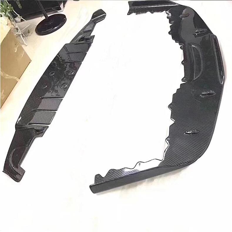 For Ferrari 458 2011-No Carbon Fiber Front Lip Rear Diffuser Bumper Spoiler Side Skirt Body Kit Upgrade Refits Splitter HS3