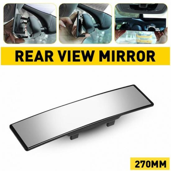 Interior View Rear Mirror Angle View Clear Wide Rear View Panoramic Mirror