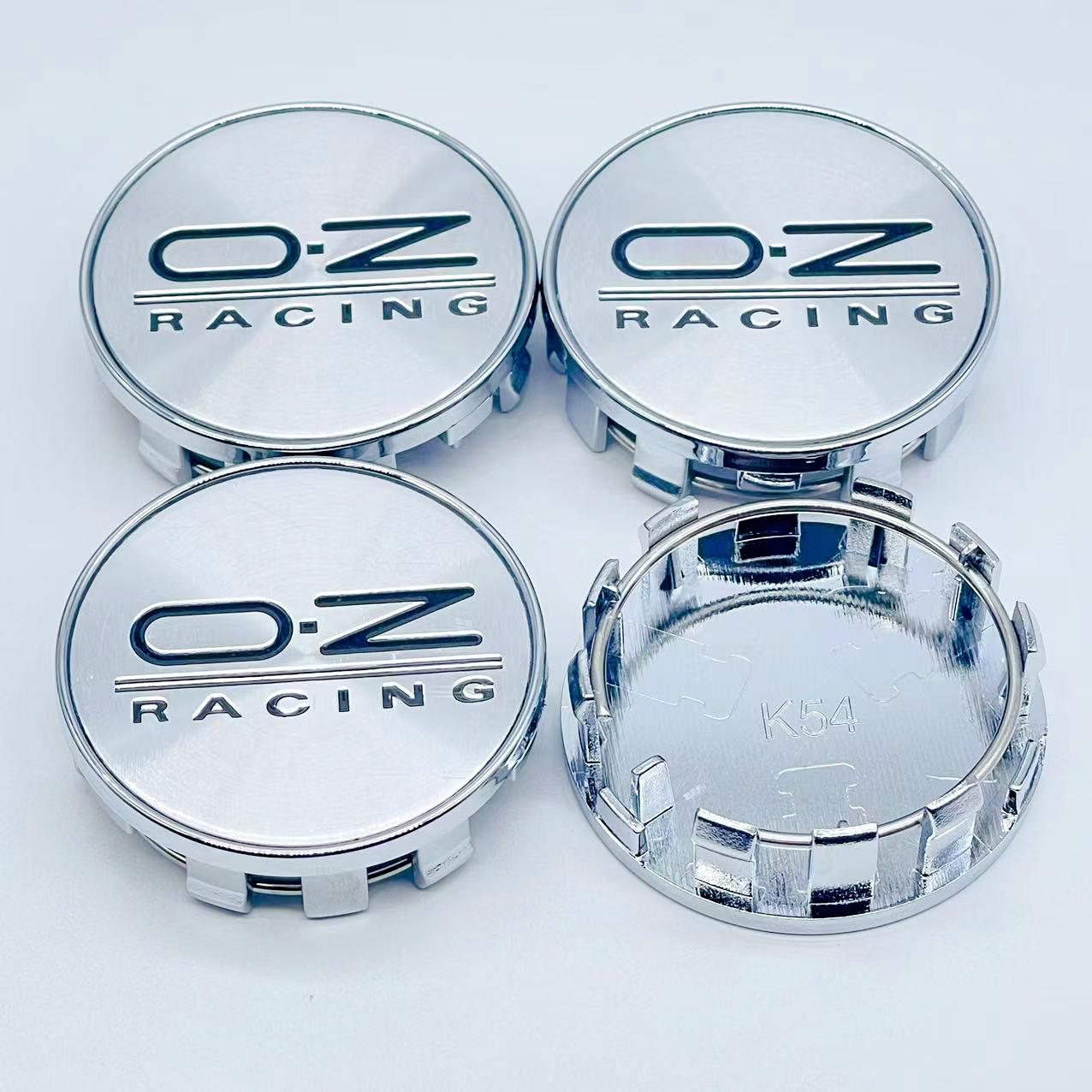 

4pcs/Set O.Z Racing 54mm Car Wheel Center Hub Caps Rim Caps Dust-Proof Covers 50mm OZ Emblem Logo Badge sticker Auto Accessories OZ Badge&4Pcs K54mm Cap