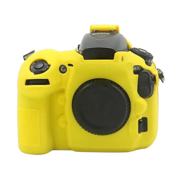 

Soft Silicone Protective Case for Nikon D810 жовтий