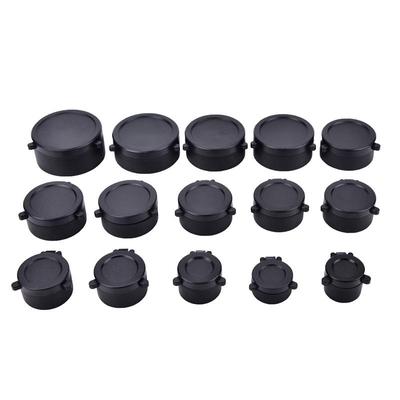 1Pc 25,5-62Mm Rifle alcance rápido resorte hacia arriba tapa de lente abierta para calibre