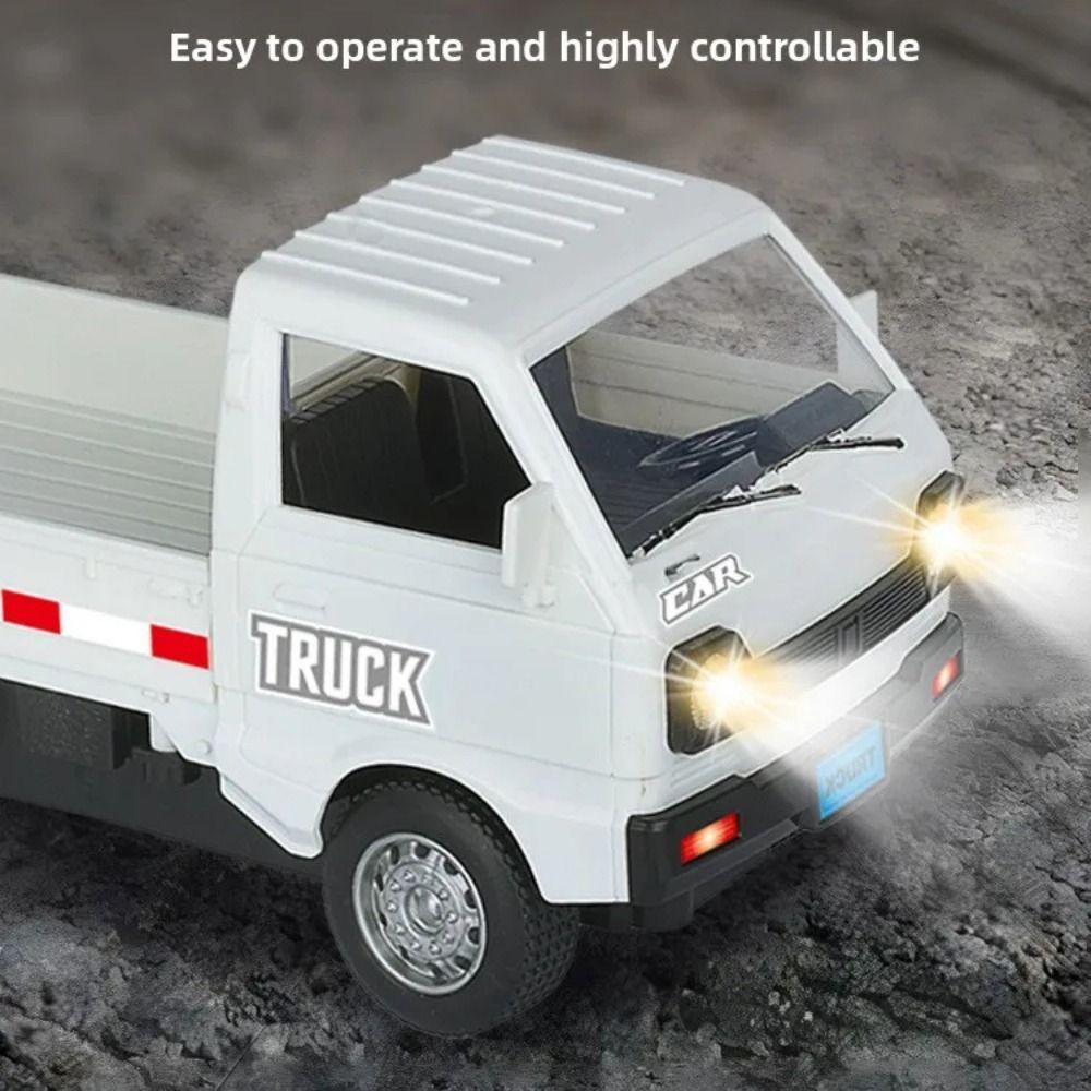 Light Music Engineering Vehicle Simulation Remote Control Forklift Truck  Boys Toys