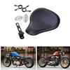 YIBO Honda Motorcycle Vintage Seat with Synthetic Spring and Shock Absorption Leather, Bracket,