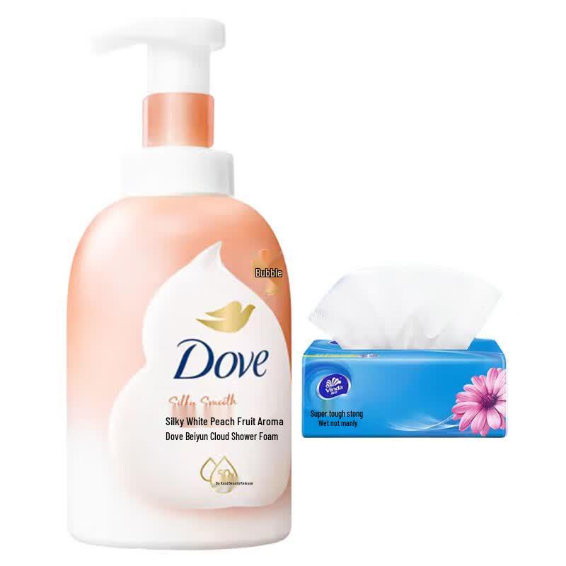 

Dove White Peach Foaming Body Wash