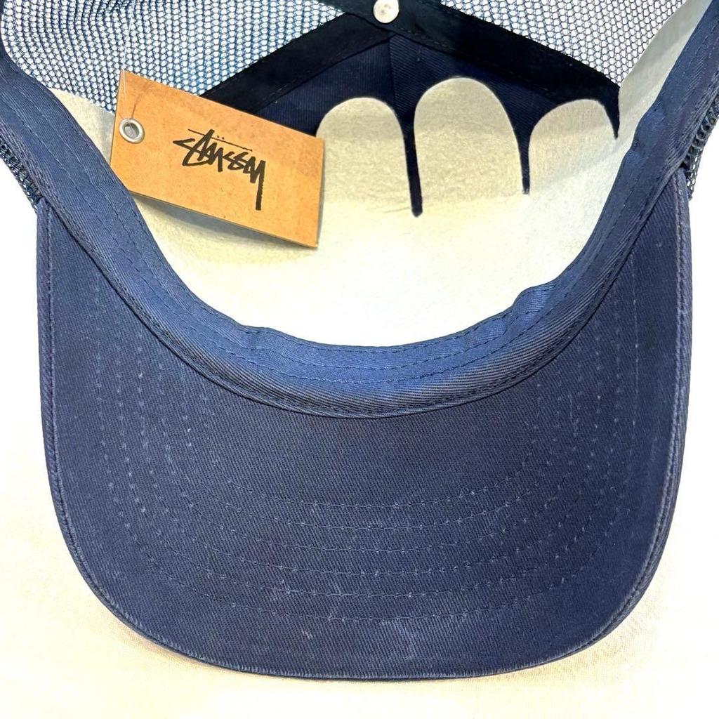 Used New Stussy CURSIVE STITCH SNAPBACK TRUCKER