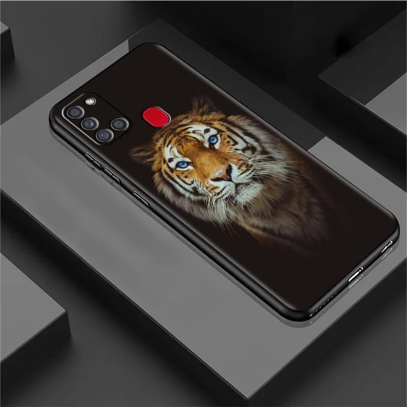 Wolf Löwe Tier Hülle Für Samsung Galaxy A54 A52 A14 5G A53 A12 A13 A71 A23 A34 A33 A21s Handyhülle