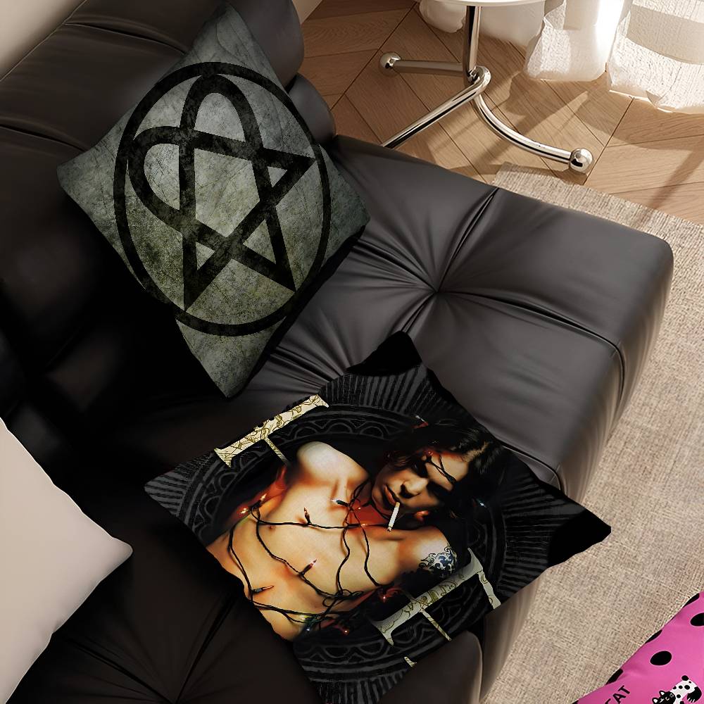 Rock Band H-Him Pillow Cover For Bedroom Room And Living Room Sofa Decorative Cushion Cover