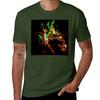 Feuer T-Shirt ästhetische Kleidung Sportfans Hippie-Kleidung Fruit of the Loom Herren T-Shirts
