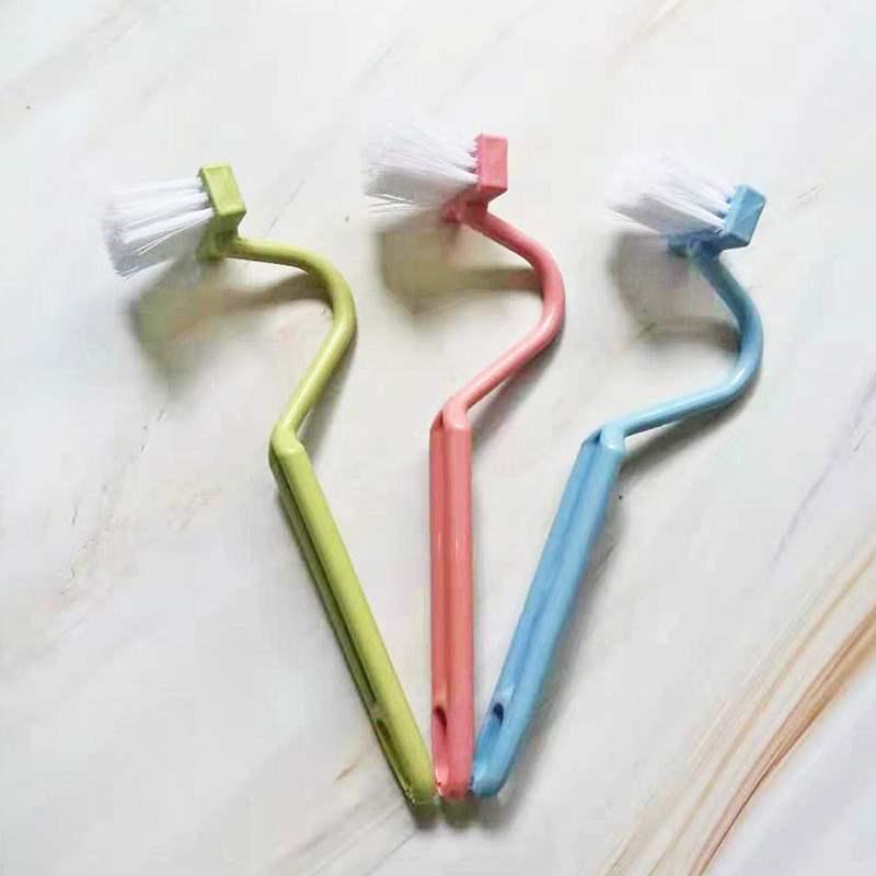 Wall-Mounted Toilet Brush with Long Handle, No Dead Corners, for Household Bathroom and Squat Toilet Cleaning