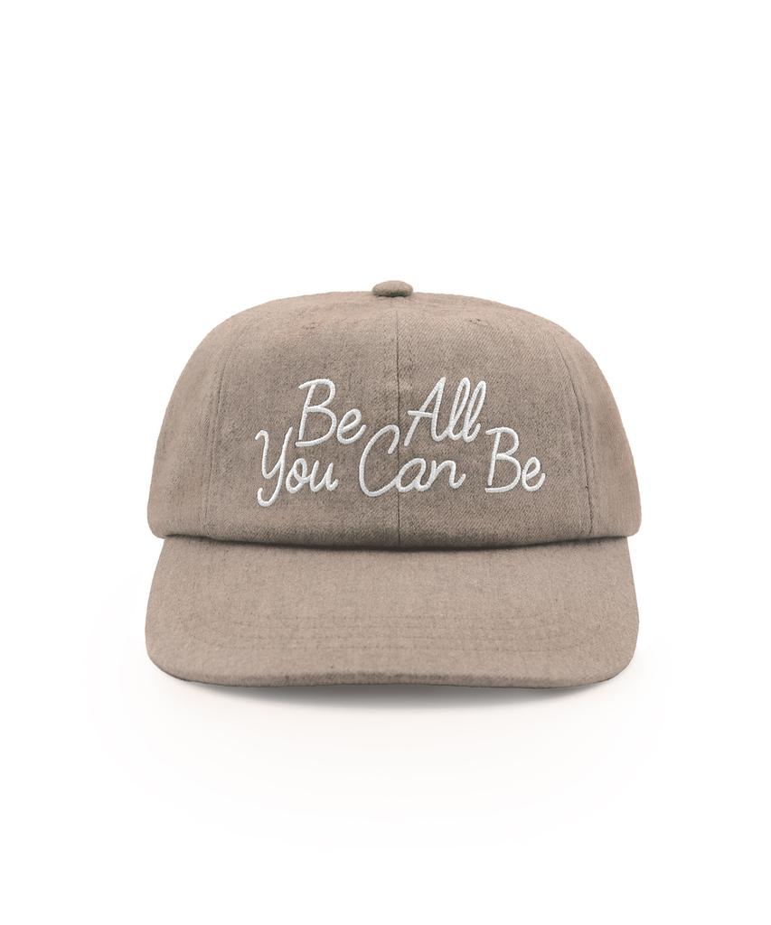 VERUTUM Be All You Can Be 8-Panel Wool Cap Oatmeal