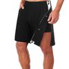 Men's Button Fly Shorts, Trendy Loose Casual Sports Shorts