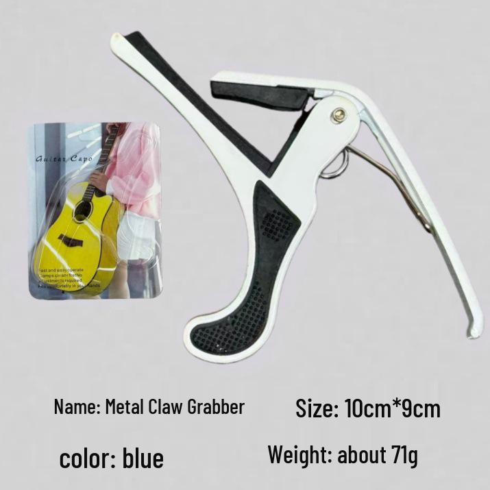 Универсальный металлический каподастр для электрогитары - Большой зажим-коготь