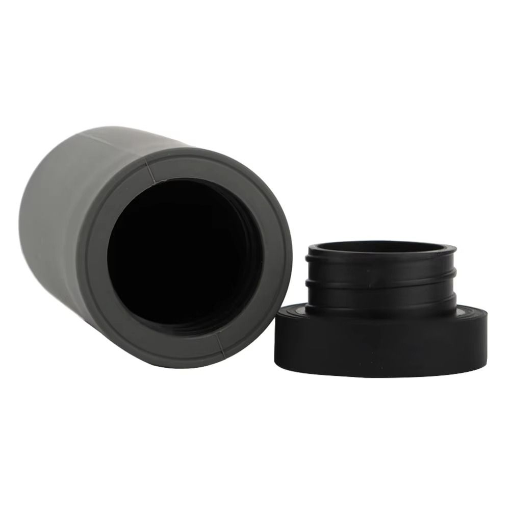 Leakproof Design Silicone Squeeze Bottle 240ml Capacity Liquid Soap Dispensing Jar Shower Gel