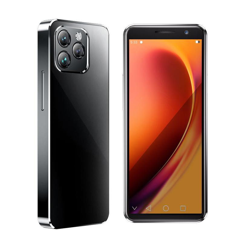 Soyes XS16 Pro Small Smartphone 4.0inches Octa-core 4GB RAM 128GB ROM Android 10.0 Face ID 8MP Camera Dual SIM 2100mAh LTE 4G Mobile Phone