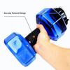 Fitness Dumbbell Shaped Water Bottle, Fillable Plastic Weight Training Dumbbell Cup, Large Capacity Outdoor Sports Drinking Flask