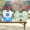 Foldable Outdoor Water Storage Bag Food Grade Leak Proof Valve Large Capacity for Camping Picnic Fishing Activities