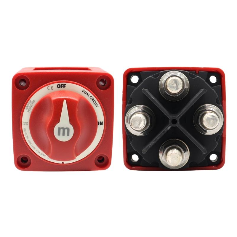 2/3/4-Position M-Serie Schalter Trennschalter Einzel-Doppel Ein/Aus Marine 12-48V 300A Schalter
