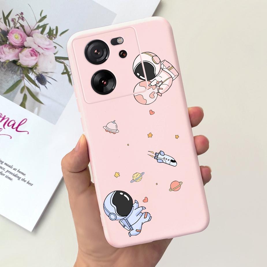 For Xiaomi 13T Pro Case Lovely Candy Painted Back Cover 6.67'' Soft Silicone Phone Case For Xiaomi Mi 13T Pro 13TPro Fundas Capa