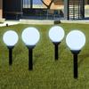 Day and Night - Day and Night Garden Path Lamps 4 Pcs LED 15 Cm with Spike