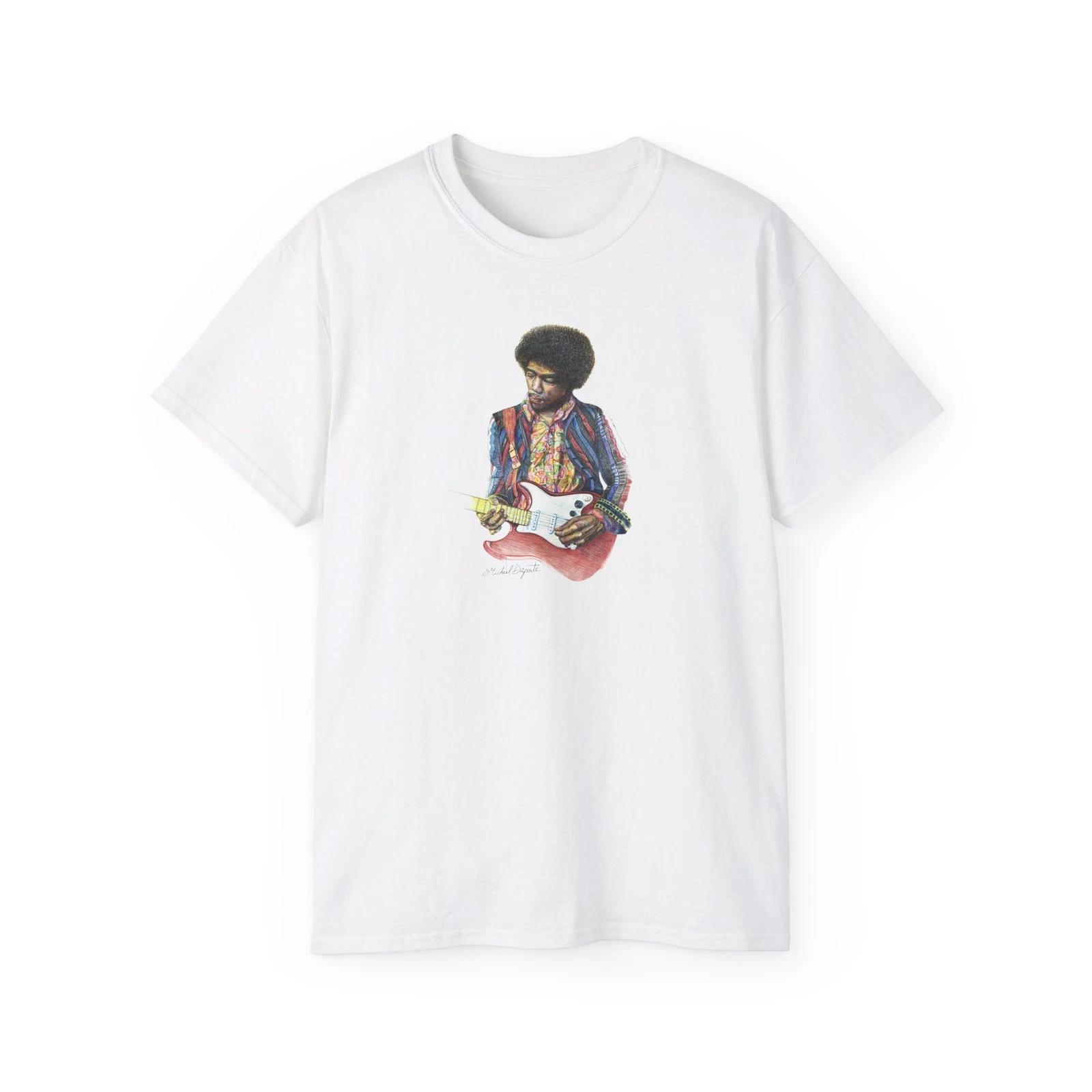 Jimi Hendrix Art T Shirt S