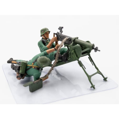 ICM 1/35 Scale Second German MG08 MG Team Plastic Model Kit 35645