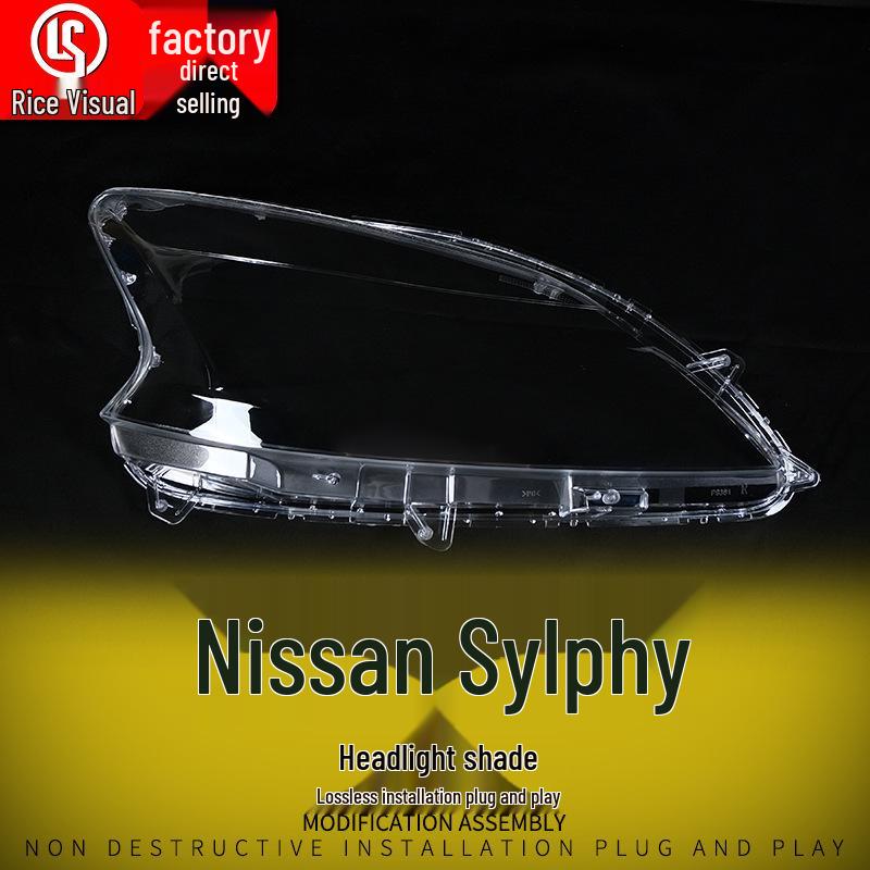 Прозрачная крышка фары для Nissan Sylphy 2012-2015 Original Quality - Driver Side (L Left)