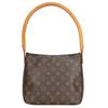 Used LOUIS VUITTON Shoulder Bag Looping MM M51146 Monogram/Nume leather Brown Shoulder