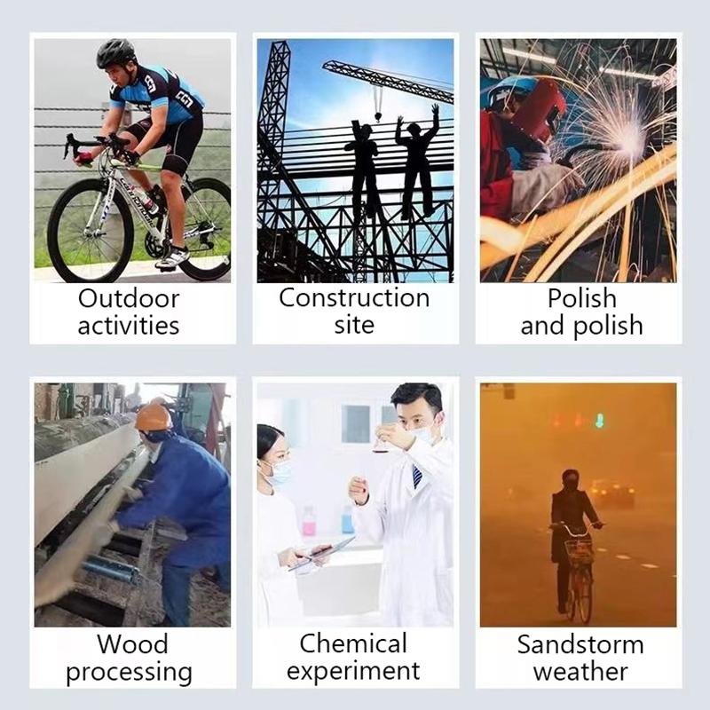 Protective Glasses Anti-Splash Anti-Wind Sand-Dust Anti-Fog Goggles Myopia Can Wear Water Festival Labor Protective Eye Mask