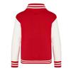 Awdis Kinder/Kinder Kontrastgestreifte Collegejacke