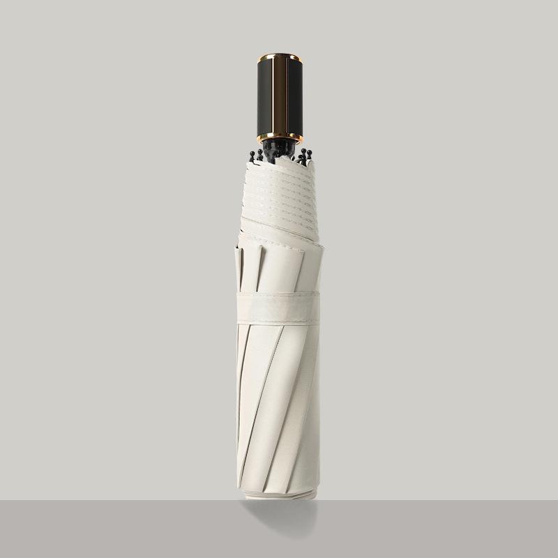 Luxury Fully Automatic Folding Umbrella for Women & Men - Sunshade, Sunscreen, and Business Advertising Parasol.