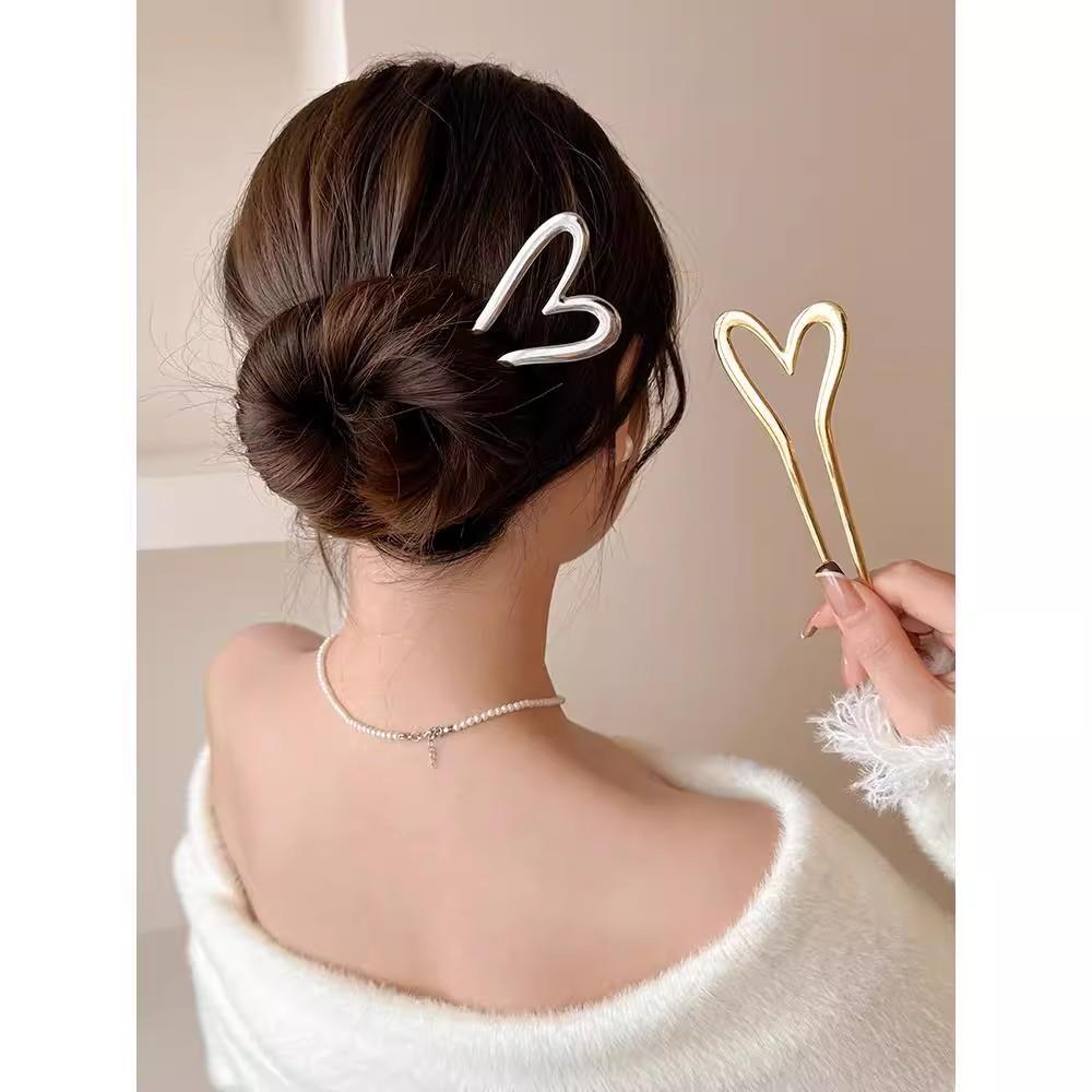 Female New Chinese Simple Love Hairpin