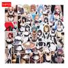 54 Anime Maid Stickers: Cute Japanese Style DIY Beauty Decorations