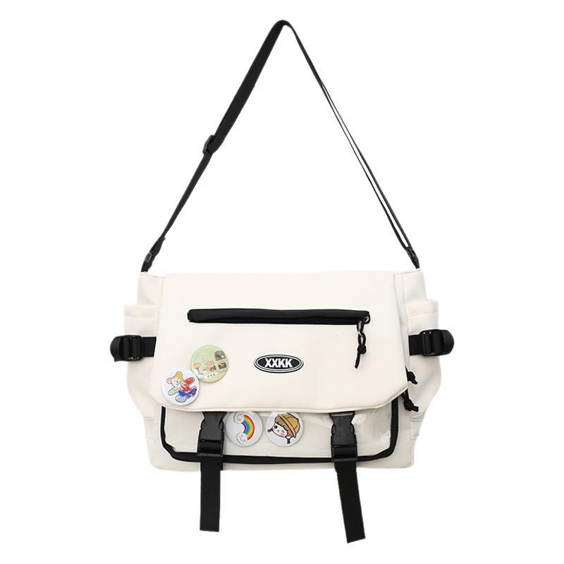 Narzędzia wszechstronne torba listonosza torba na ból studenci płci męskiej klasa plecak na ramię wersja koreańska trend duża pojemność torba damska