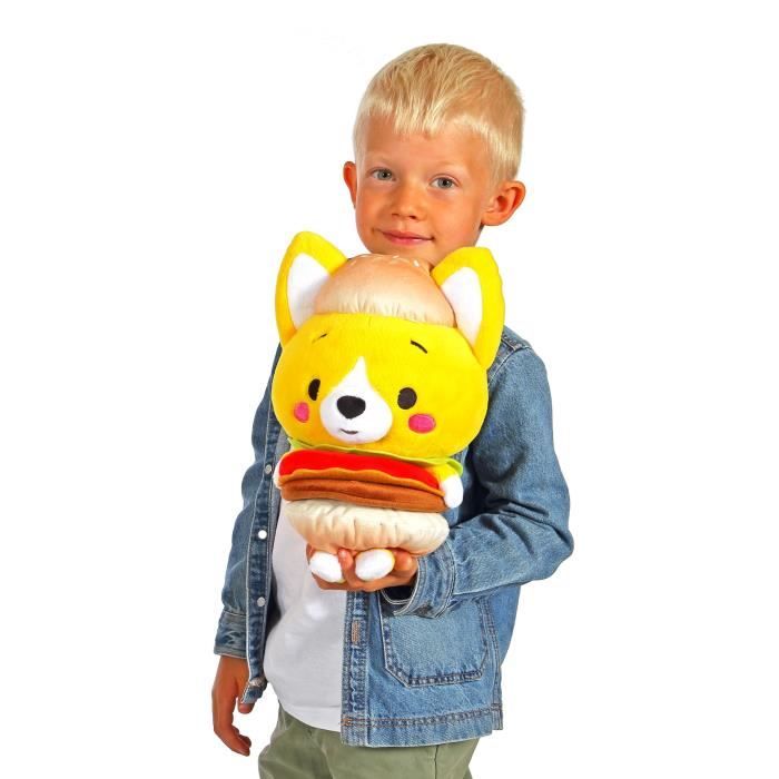 Peluche Little Corgi Cuties - GIPSY TOYS - 30 cm - Burger